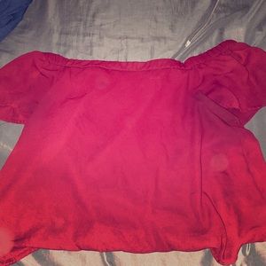 Off the Shoulder Crop top
